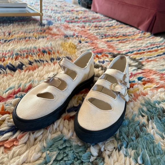 Caron Callahan Simona Sneakers in Cream / Canvas size 41 - Picture 2 of 8